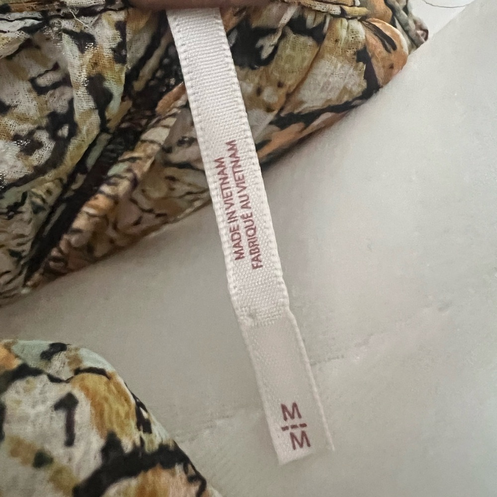 Free People Floral Maxi Dress - Yellow and Black - Picture 6 of 6